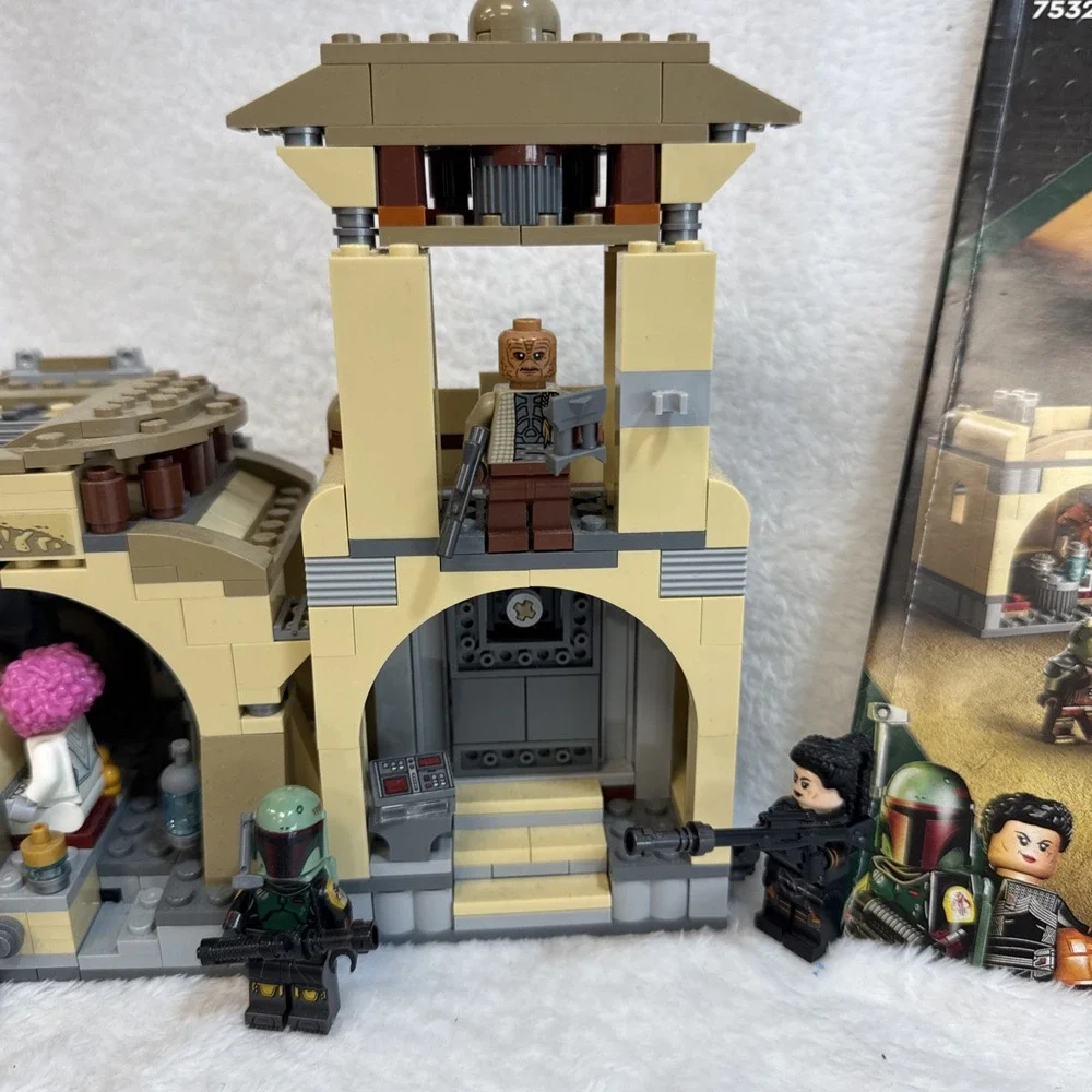 LEGO Star Wars Boba Fett's Throne Room 75326 All 7 Minifigures Instructions